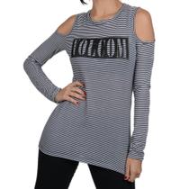 Blusinha Volcom Manga Longa - Listrado