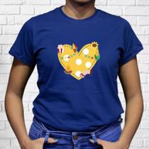 Blusinhas para festa junina plus size de algodão camiseta feminina babylook look junino arraiá
