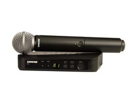 BLX24BR/SM58-J10 Microfone sem Fio SM58 para Vocais Shure