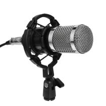BM800 Condensador Dinâmico Microfone Estúdio de Som KTV Cantando