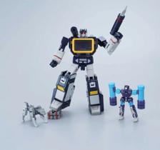 BMB Transformação SD01 SD-01 11cm KO Newage H21 Soundwave Com Fita G1 Figura de Ação Com Caixa