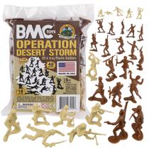 BMC Classic Desert Storm Bonecos de Exército de Plástico - 48 Peças Soldados da Guerra do Golfo EUA BMC Classic Desert Storm Bonecos de Exército de Plástico - 48 Peças Soldados da Guerra do Golfo EUA