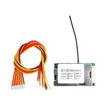 BMS 36V 30A 10S para Bateria de Lítio 18650 - Placa de Carregamento e Balanceamento