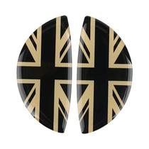 BMW MINI ONE Cooper S CLUBMAN R55 R56 R60 R61 2PCS Adesivos 3D Estéreo Anti-Risco Para Maçanetas De