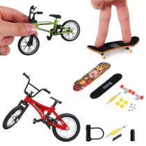 BMX Miniatura Bicicleta De Dedo - Sortida + Skate de Dedo