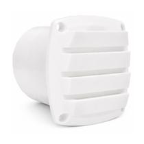 Bn1556 - grade de ventilacao quadrada 4 aletas em termoplastico na cor branca conexao ø 3 pol (74 mm)
