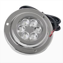 Bn1588 - luminaria subaquatica redonda aco inoxidavel 316 6 leds cor azul 12w 125 lm 10-30 vdc ip68 ø 92,8 mm Bn1588 - luminaria subaquatica redonda aco inoxidavel 316 6 leds cor azul 12w 125 lm 10-30 vdc ip68 ø 92,8 mm