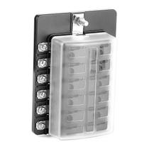 Bn1625 - caixa porta fusiveis 12 vias saidas 30a polo m4, entrada 100a 32vdc polo m5, luz indicadora uso em embarcacoes Bn1625 - caixa porta fusiveis 12 vias saidas 30a polo m4, entrada 100a 32vdc polo m5, luz indicadora uso em embarcacoes