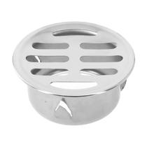 Bn1630 - dreno de agua ralo com grelha em aco inoxidavel 304 ø 60 mm (furacao 45 x 25 mm) para uso em embarcacoes