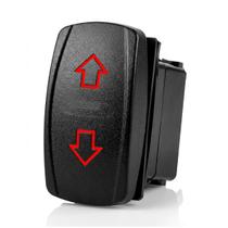 Bn1968 - botao interruptor rocker sobe e desce (on)/off/(on) 2 leds vermelho dpdt 7 pin 12vdc-20a e 24vdc-10a Bn1968 - botao interruptor rocker sobe e desce (on)/off/(on) 2 leds vermelho dpdt 7 pin 12vdc-20a e 24vdc-10a