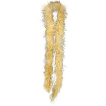 Boa de penas de avestruz MoreChioce com 2 m de comprimento para festa de casamento Boa de penas de avestruz MoreChioce com 2 m de comprimento para festa de casamento