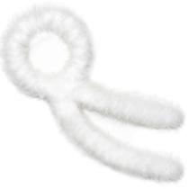 Boa de Plumas Branca SOGUGOM 1,8 Metros 22g Decoração para Festas Boa de Plumas Branca SOGUGOM 1,8 Metros 22g Decoração para Festas