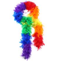 Boa de Plumas SOGUGOM Arcoíris 2 Jardas para Fiesta Boa de Plumas SOGUGOM Arcoíris 2 Jardas para Fiesta