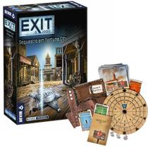Board Game Exit O Jogo Sequestro Em Fortune City Devir Resolva O Crime Investigue E Encontre O Xerife