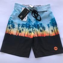Boardshort infantil magic Greenish, Cor: Azul TAM: 8 anos Ref: BER42070053