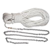 Boat Anchor Rode Lewmar 5' 1/4 G4 Chain 100' 1/2 Rope