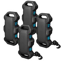Boat Fenders VIVOHOME EVA, pacote com 4 para encaixe com corda de nylon