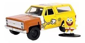 Bob Esponja E 1980 Chevrolet K5 Blazer - 1/32 - Jada