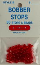 Bobber Stops and Beads JS Three Hole 50 por pacote