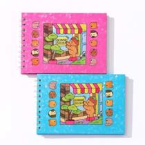 Bobbie Goods Caderno Espiral com Desenhos Fofos de Ursinhos e Árvores Capa Azul Bobbie Goods Caderno Espiral com Desenhos Fofos de Ursinhos e Árvores Capa Azul