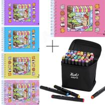 Bobbie Goods Capa Dura Premium Infantil+48 Canetas Touch