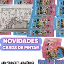 Bobbie Goods Cards Surpresa Para Colorir Pintar Moda TikTok Novidade