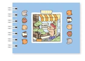 Bobbie Goods Livro de Colorir - Mini Livro Bobbie Goods Livro de Colorir - Mini Livro