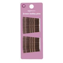Bobby Pins Amazon Basics Brown 48 unidades Bobby Pins Amazon Basics Brown 48 unidades