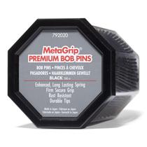 Bobby Pins MetaGrip Black Premium 300 unidades