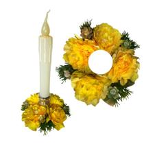 Bobeches - Jogo Com 2 Guirlandas Ø13cm Para Castiçais.