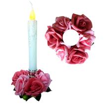 Bobeches - Jogo Com 2 Guirlandas Ø13cm Para Castiçais.