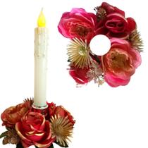 Bobeches - Jogo Com 2 Guirlandas Ø17cm Para Castiçais.