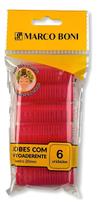Bobes Autoaderentes Rosa Cabelos Marco Boni 20mm 6 Unidades Rosachiclete Bobes Autoaderentes Rosa Cabelos Marco Boni 20mm 6 Unidades Rosachiclete