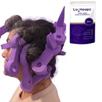 Bobes de Cabelo Loc Hoopz 10 Bobes de Espuma para Microlocs Bobes de Cabelo Loc Hoopz 10 Bobes de Espuma para Microlocs
