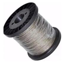 Bobina 500 Mts Cabo Aço 2,00 Mm Revestido Varal Bobina 500 Mts Cabo Aço 2,00 Mm Revestido Varal