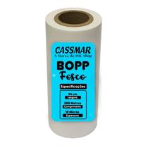 Bobina Bopp Fosco Para Laminação A3 34cmx250m Cassmar 01un Bobina Bopp Fosco Para Laminação A3 34cmx250m Cassmar 01un