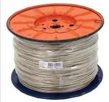 bobina cabo aço revestido 4mm com 500 metros super resistente