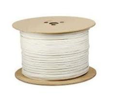 Bobina Cabo Coaxial (CFTV) Branco 90% - RF 4mm 200 mts