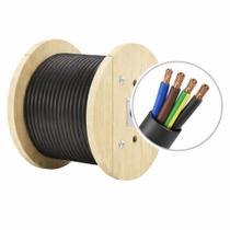 Bobina Cabo Comando Flexível Reforçado PP 4x2,5mm Rolo 300 M