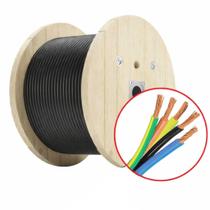 Bobina Cabo Comando Flexível Reforçado PP 5x2,5mm Rolo 200 M Bobina Cabo Comando Flexível Reforçado PP 5x2,5mm Rolo 200 M
