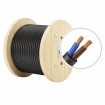 Bobina Cabo Flexível Reforçado PP 2x1,5mm Rolo 300 metros Bobina Cabo Flexível Reforçado PP 2x1,5mm Rolo 300 metros