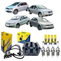 Bobina + Cabo + Vela Gol Polo Fox Motor EA111 2008 A 2013