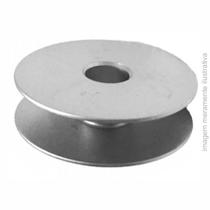 Bobina carretilha de alumínio para zig zag 2 e 3 pontinhos industrial - 233028