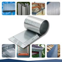 Bobina Chapa 40 Cm x 10 M Rolo Aluminio Calha Rufo