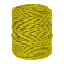 Bobina Corda Fio 2Mm Trançada Polietileno - Amarelo Bobina Corda Fio 2Mm Trançada Polietileno - Amarelo