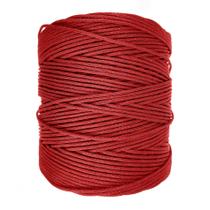 Bobina Corda Fio 2Mm Trançada Polietileno - Vermelho Bobina Corda Fio 2Mm Trançada Polietileno - Vermelho