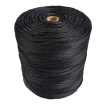Bobina Corda Fio 4Mm Trançada Polietileno - Preto Bobina Corda Fio 4Mm Trançada Polietileno - Preto