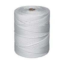 Bobina Corda Fio 4Mm Trançada Polipropileno Seda - Branca