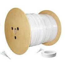 Bobina de Cabo De Rede Cat6e 24awgx4p 305m branco C/ Nota