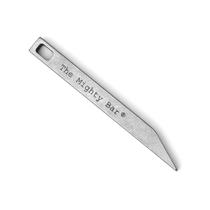 Bobina de engrenagem multiferramenta The Mighty Bar em aço inoxidável Prybar